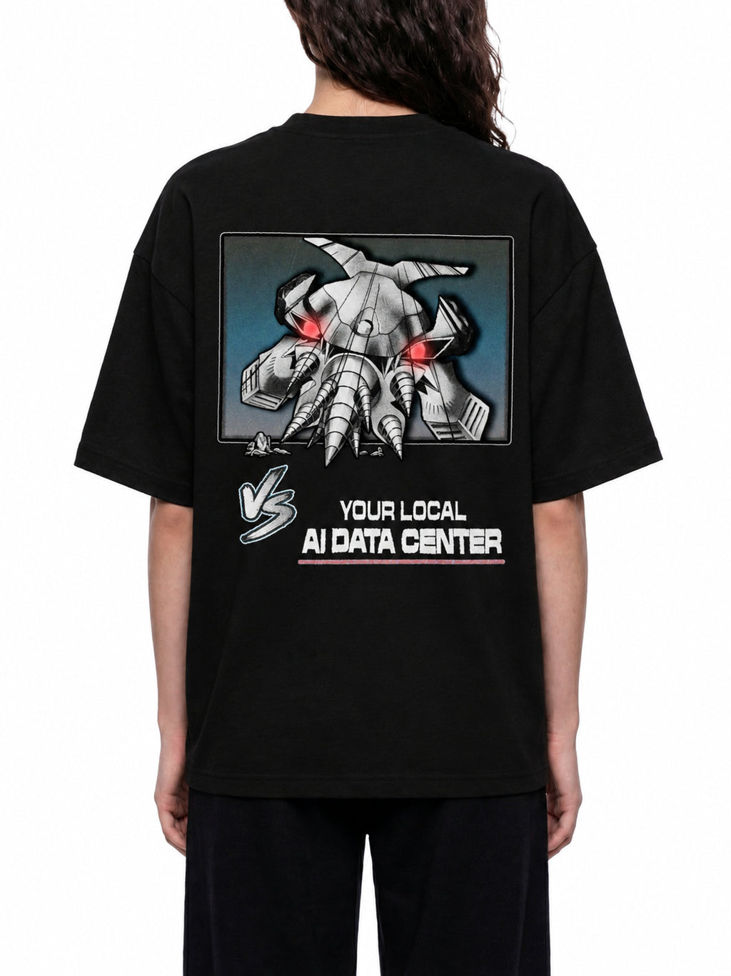 [ DATA CENTER ] Boxy Oversized T-Shirt