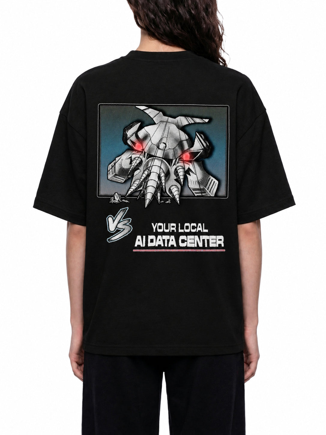 [ DATA CENTER ] Boxy Oversized T-Shirt