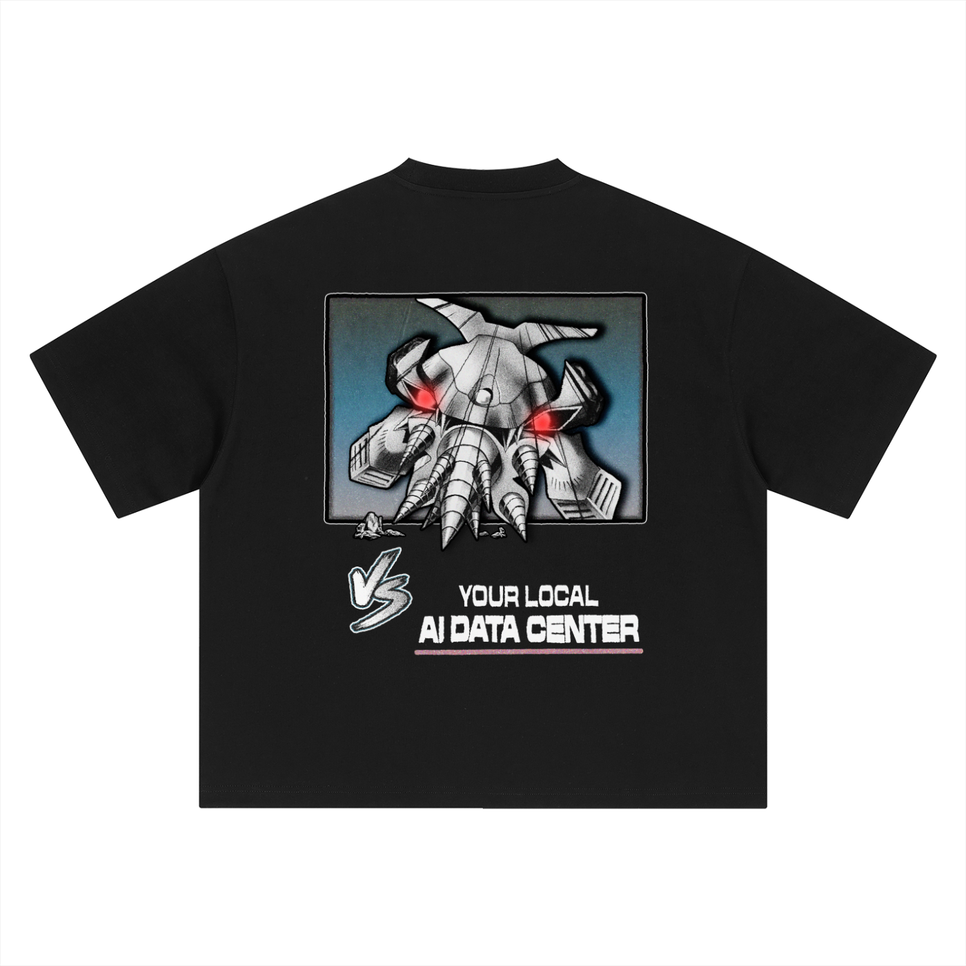 [ DATA CENTER ] Boxy Oversized T-Shirt